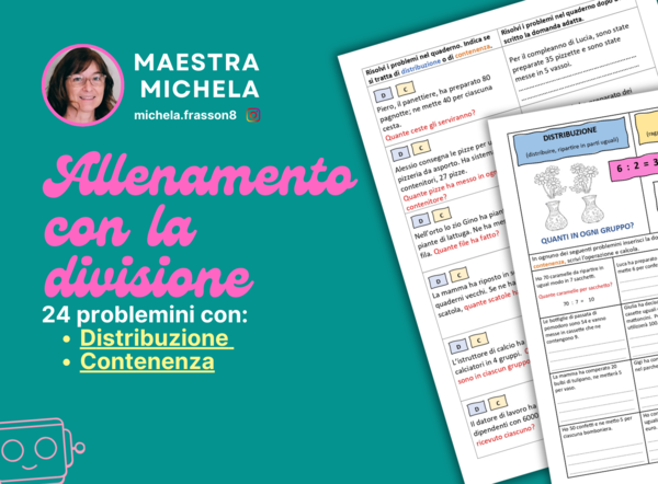 Problemini con la divisione - classe terza
