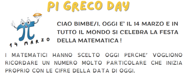 PI GRECO PER CLASSE PRIMA