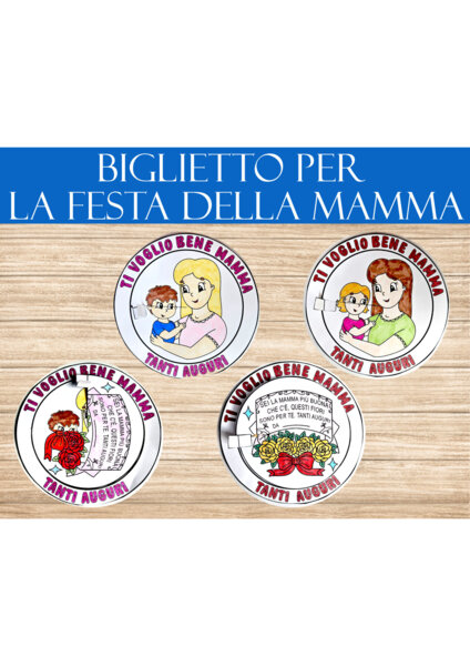 🌸biglietto per la festa della mamma