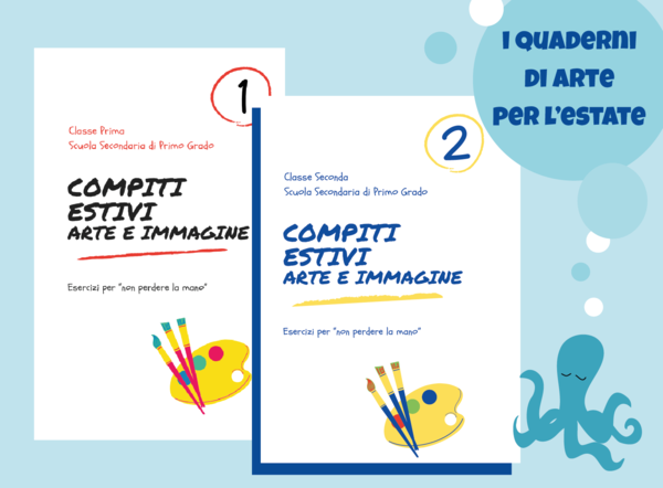 Quaderni di Arte e Immagine per le vacanze