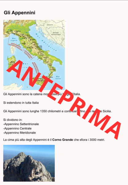 GLI APPENNINI