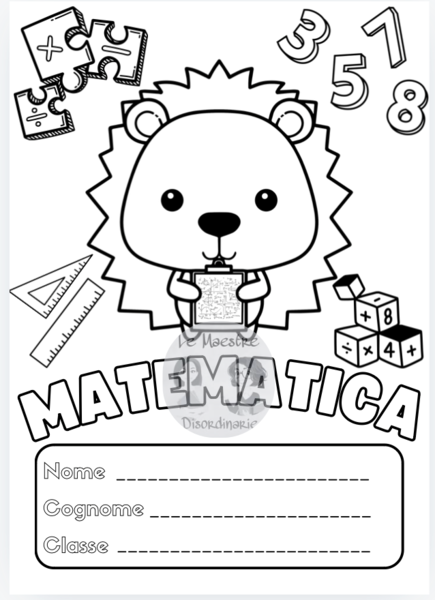 Copertina porcospino Matematica
