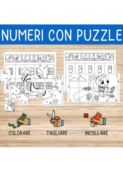 Numeri in Puzzle: Ricomponi l’Immagine!