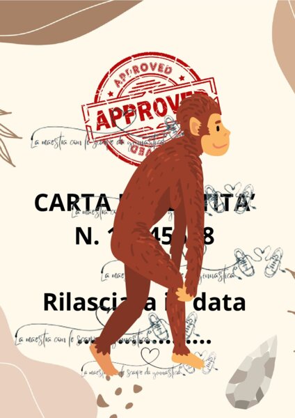 Australopiteco - Carta d'Identità