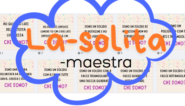 Flashcards di geometria: indovina chi sono