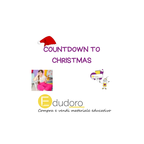 Countdown to Christmas (BN). Natale