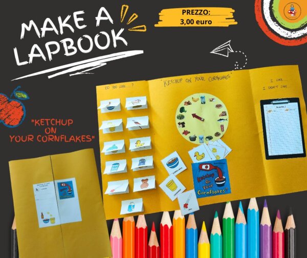 LAPBOOK "Ketchup on your cornflakes"