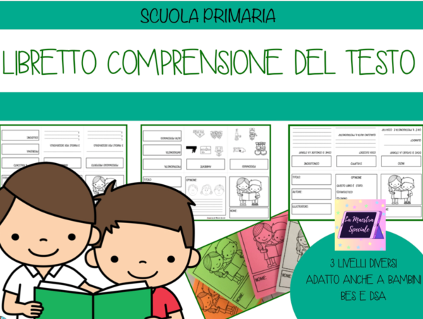 3 LIBRETTI PER LA COMPRENSIONE DEL TESTO