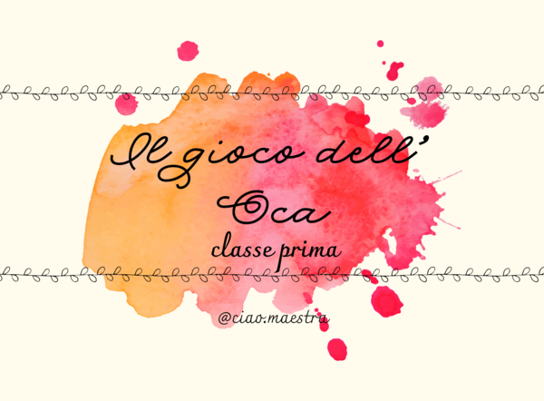 Gioco dell'oca in prima