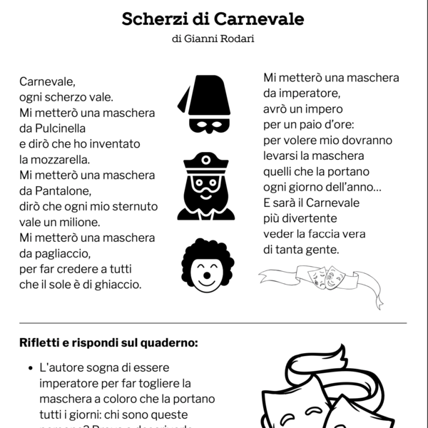 Pulcinella - filastrocca