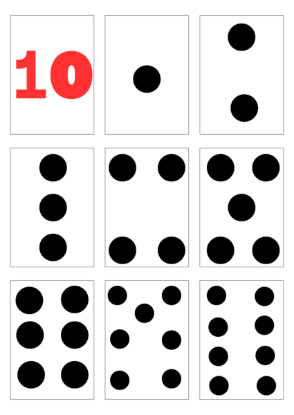 Memory quantità numero