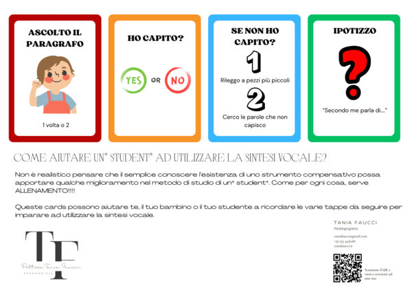 Sintesi vocale (flash cards)