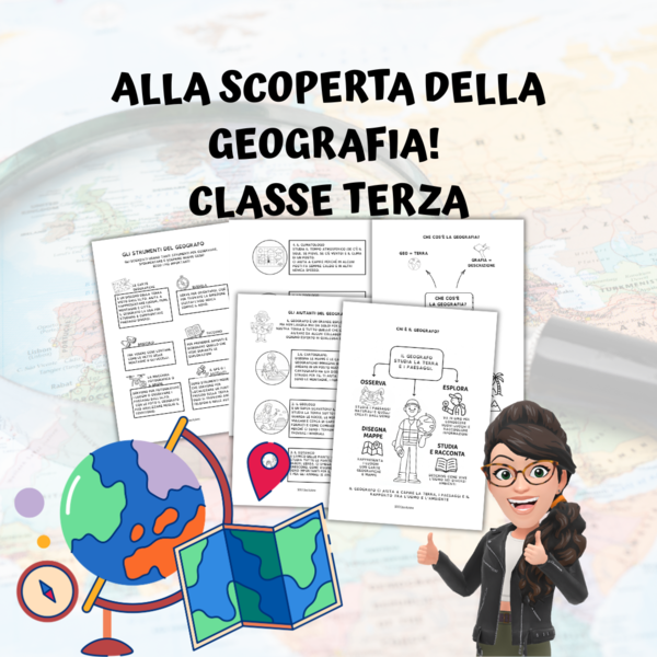 🧭 Alla scoperta della Geografia! 🌍 – Classe Terza