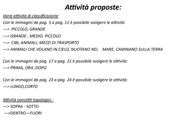 Attività varie CAA