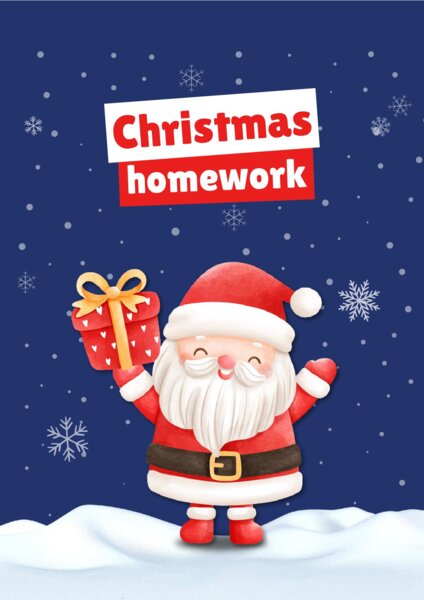 Christmas homework - classi prime e seconde - inglese