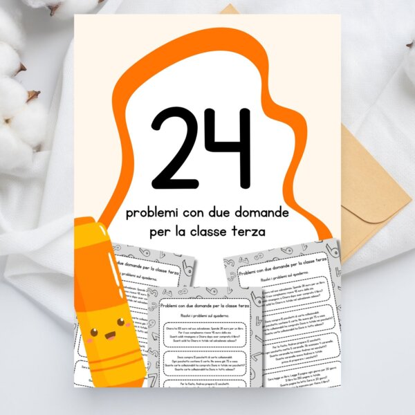 Problemi con due domande per la classe terza