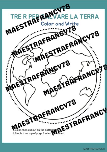 LE TRE R PER SALVARE LA TERRA