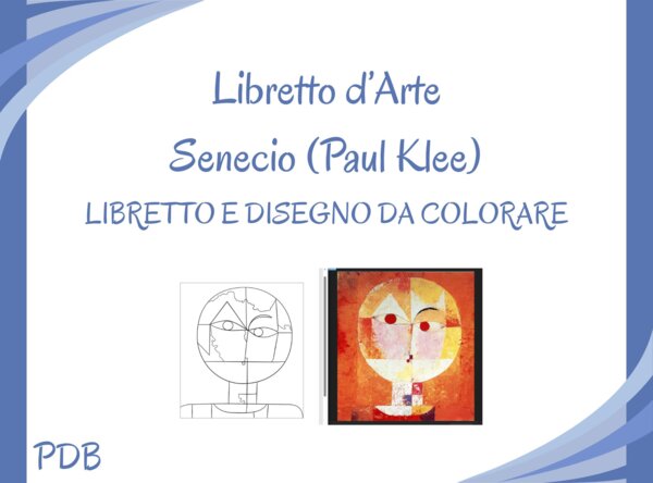 Libretto d'Arte - Senecio (Paul Klee)