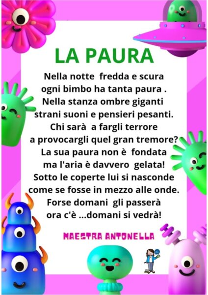 Filastrocca "La casa della paura"