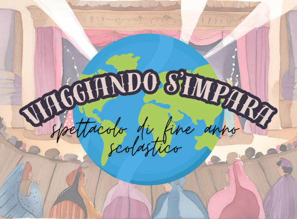 VIAGGIANDO S'IMPARA! - Copione e locandine spettacolo di fine anno