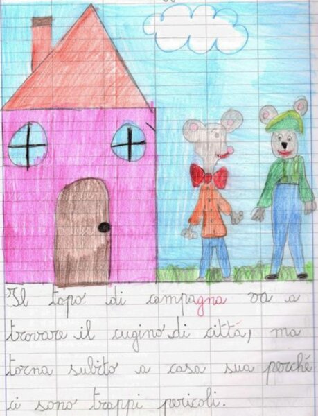 Quadernone di italiano classe prima scuola primaria