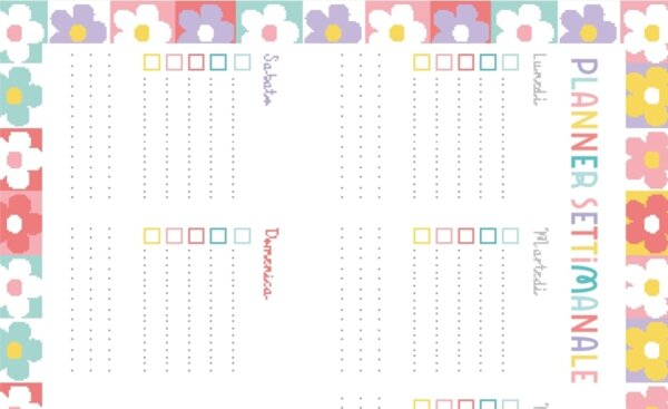 Planner Settimanale