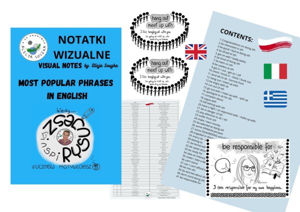 most popular phrases in English by Alicja Soszka