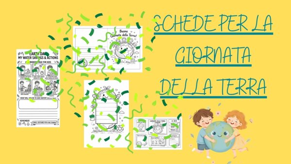 Lapbook e schede per la giornata della Terra