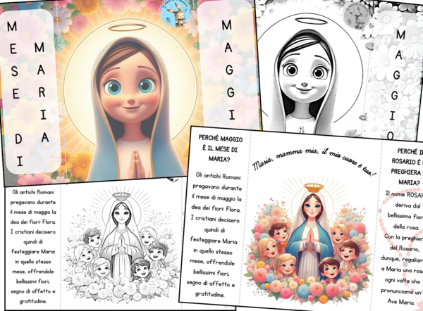 Maria nel mese di maggio