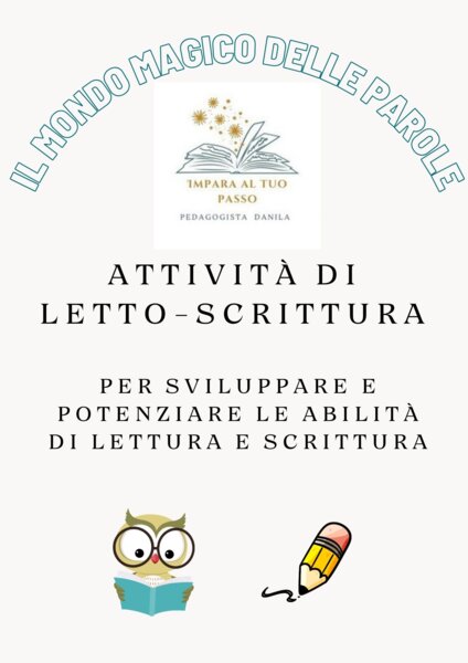 Il mondo magico delle parole