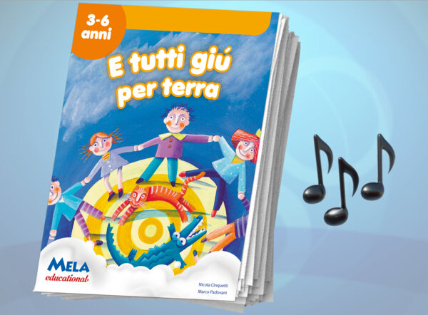 E tutti giù per terra - libro con canzoni
