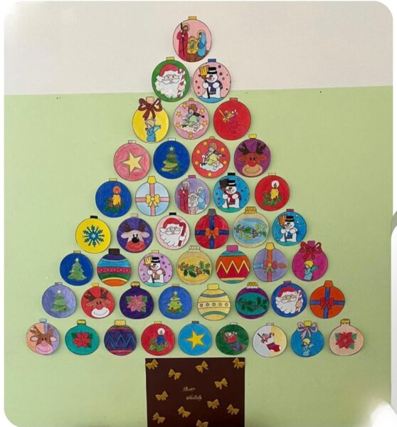 Sfere di Natale da colorare