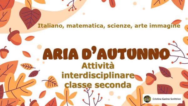 "ARIA D'AUTUNNO" CLASSE SECONDA