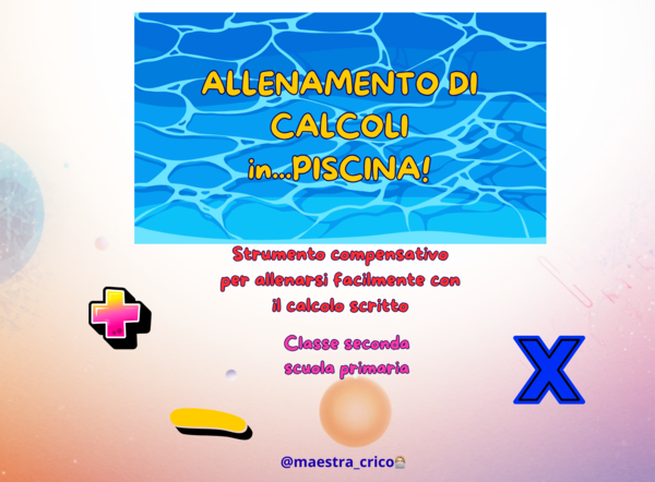 ALLENAMENTO DI CALCOLI IN PISCINA