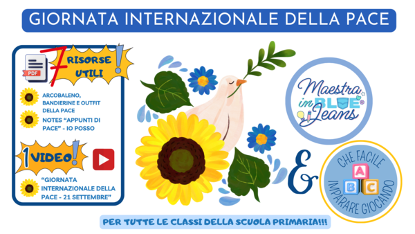 7 risorse utili per la Giornata Internazionale della Pace