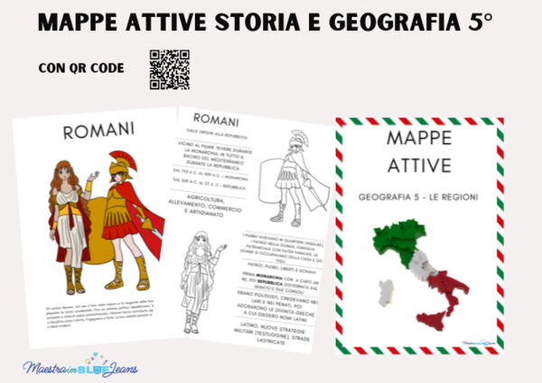 MAPPE ATTIVE di STORIA e GEOGRAFIA classe 5