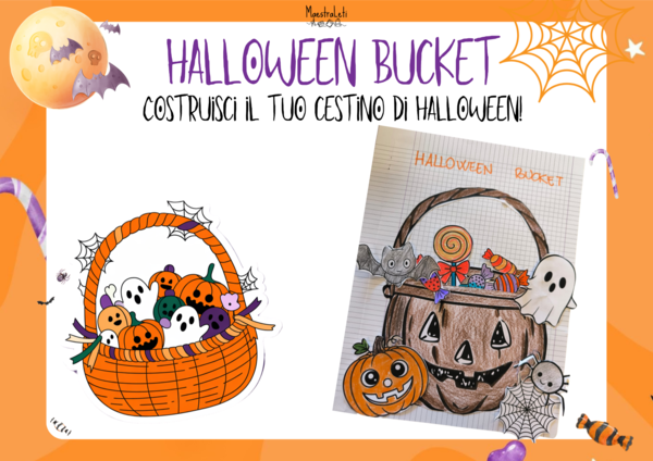 Halloween Bucket! Costruisci il tuo cestito di Halloween!