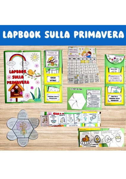 🌸 Lapbook sulla Primavera