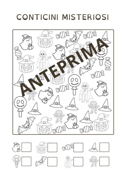 HALLOWEEN - Conta gli elementi