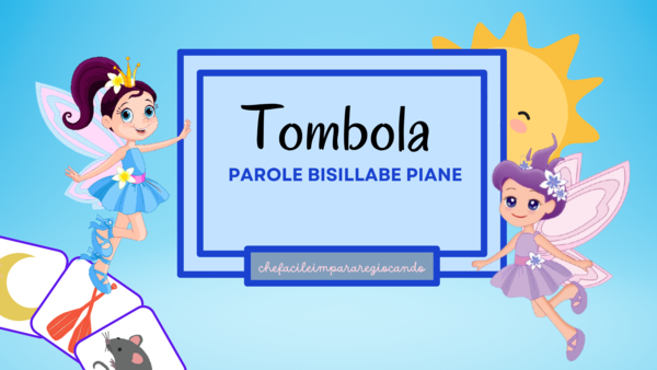 TOMBOLA PAROLE BISILLABE PIANE