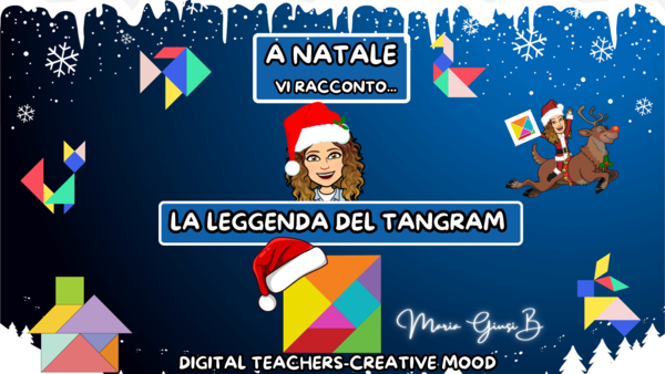 A NATALE VI RACCONTO LA LEGGENDA DEL TANGRAM