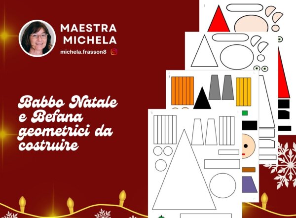 BABBO NATALE E BEFANA GEOMETRICI