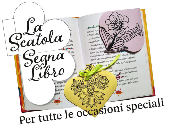 SCATOLA/SEGNALIBRO per occasioni speciali