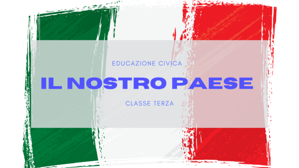 Educazione civica: il nostro paese