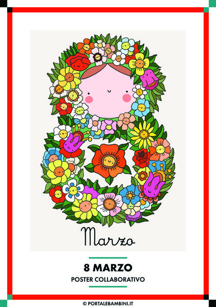 8 Marzo - Giornata internazionale della donna - Poster collaborativo