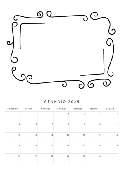 CALENDARIO 2025