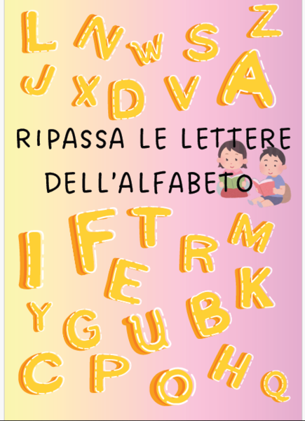 Le lettere dell'Alfabeto