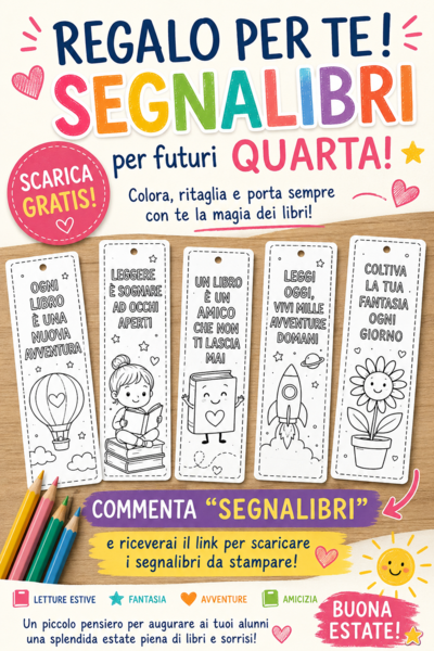 Ci vediamo in quarta , segnalibri