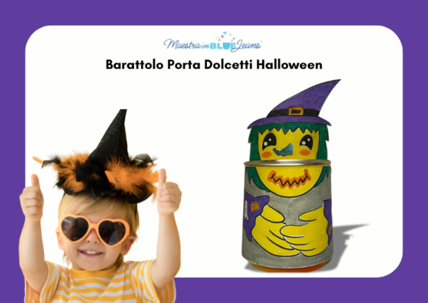 Barattolo Porta Dolcetti Halloween