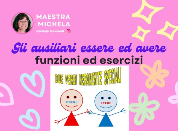Le funzioni degli ausiliari essere ed avere